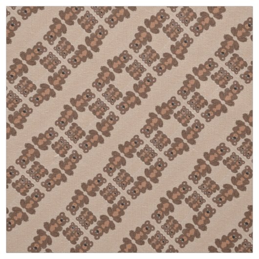 Teddy Bear Stof (Swatch)