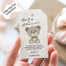 Teddy Bear Theme Baby shower (Girls Pink) Gift Ta