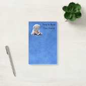 Teddy Bear Time to Read 4 x 6 Post-it® Notes (Kantoor)