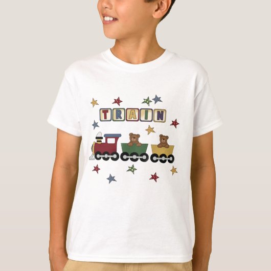 Teddy Bear Train Tshirts en Gifts (Voorkant)