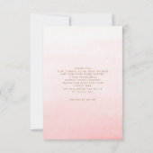 Teddy Bear Tropical Exotic Cute Bedankt (Achterkant)