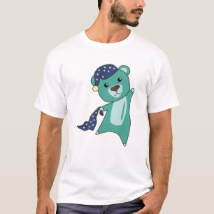 Teddy Bear Turquoise Sleepyhead Teddy Bear T-shirt