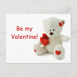Teddy Bear Valentijn Feestdagenkaart