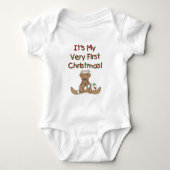 Teddy Bear Very 1st Christmas Tshirts and Gifts (Devant)