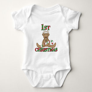 Teddy Bear Very 1st Christmas Tshirts and Gifts
