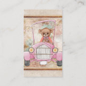 Teddy Bear Visitekaartje (Achterkant)
