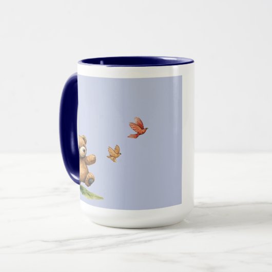 TEDDY BEAR WALING Mug (Devant gauche)