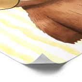 Teddy bear wall art I love you beary much poster (Coin)