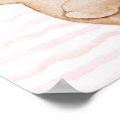 Teddy bear wall art poster Happy dance poster (Coin)