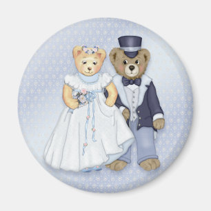 Teddy Bear Wedding - Aanpassen Magneet