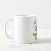 Teddy Bear Welkom Baby Nursery Design Koffiemok (Links)