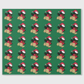 Teddy Bear Wrapping Paper Cadeaupapier (Vlak)