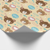 Teddy Bears Cadeaupapier (Hoek)