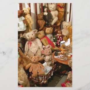 Teddy Bears Collectors Paradise Briefpapier