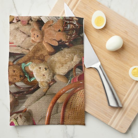 Teddy Bears Collectors Paradise Theedoek (Quarter Fold)