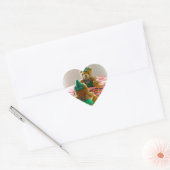 Teddy Bears Hart Sticker (Envelop)
