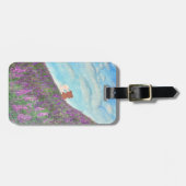 Teddy Bears in Lavender Field – Soft Pastel Painti Bagagelabel (Voorkant horizontaal)