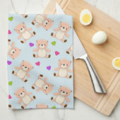 Teddy Bears Kitchen Towel Theedoek (Quarter Fold)
