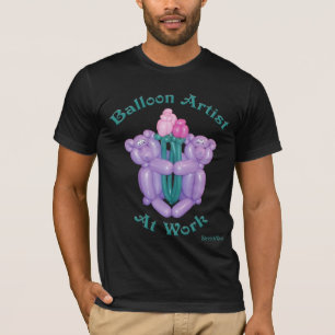 Teddy Bears met Flowers - ballonartiest op het wer T-shirt