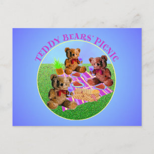 Teddy Bears Picnic Briefkaart