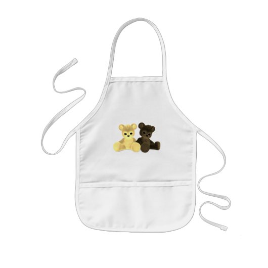 Teddy Bearz Apron Kinder Schort (Voorkant)