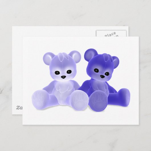 Teddy Bearz Briefkaart (Voorkant / Achterkant)