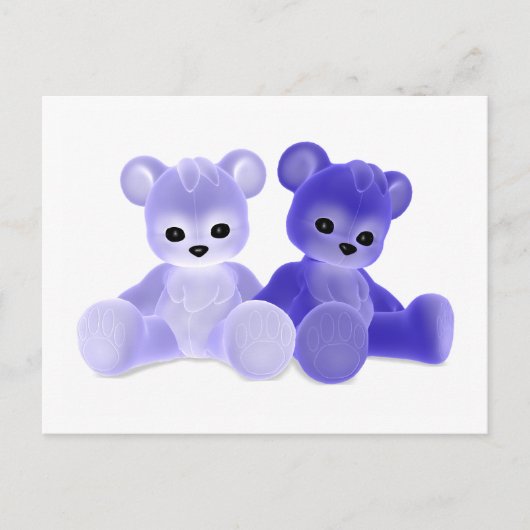 Teddy Bearz Briefkaart (Voorkant)