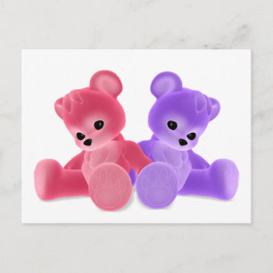 Teddy Bearz Briefkaart