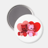 Teddy Bearz Valentine Magnet V2 (Recto/Verso)