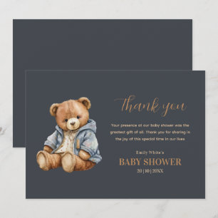 Teddy Beer Baby Shower Uitnodiging Kan Naarly Niet