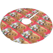 Teddy beer en nootkraker kerstboom rok (Gekanteld)