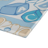 Teddy beer gecontroleerd patroon snijplank (Hoek)