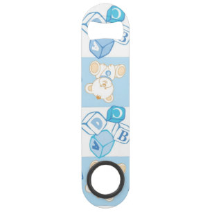 Teddy beer gecontroleerd patroon speed flessenopener