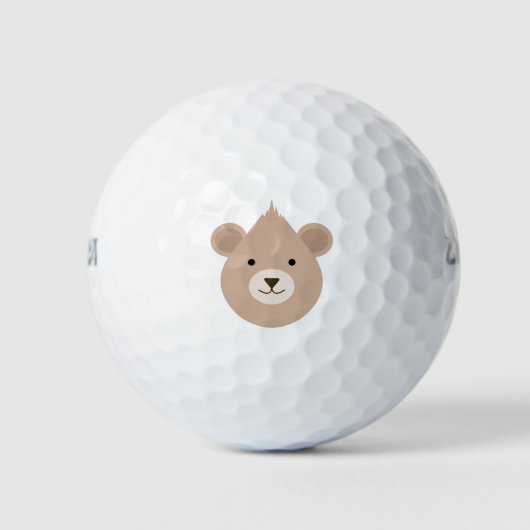 Teddy beer golfballen (Voorkant)