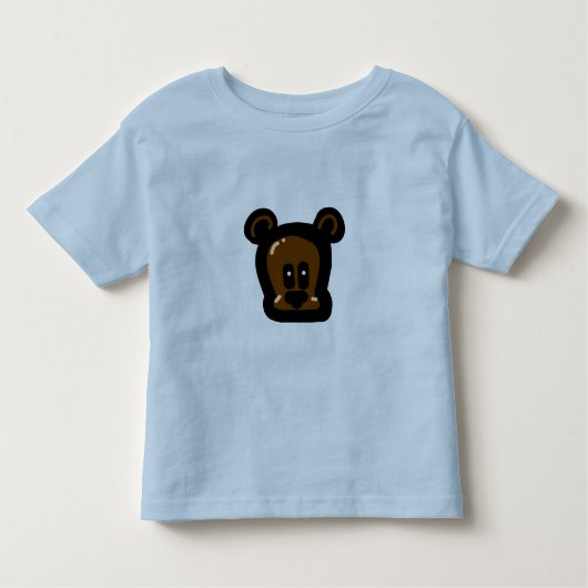 Teddy_Beer_Head Kinder Shirts (Voorkant)
