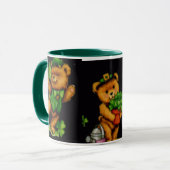 Teddy beer Irish Mok (Voorkant links)