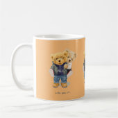 Teddy beer koffiemok (Links)
