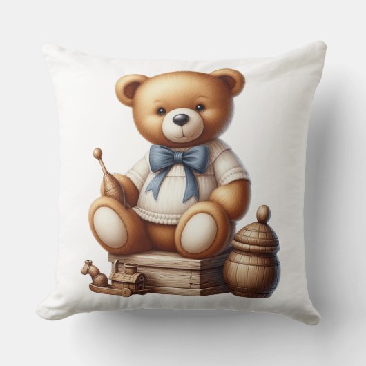 Teddy beer kussen (Voorkant)