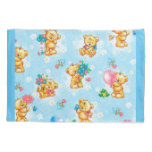 Teddy beer kussensloop (Achterkant)