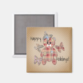 Teddy beer magneet (Voorkant / Achterkant)