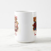 Teddy beer mok past zich aan met jouw naam (Center)