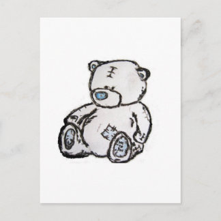 Teddy beer van de zolder briefkaart
