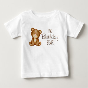 Teddy beer verjaart gepersonaliseerd shirt