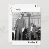 Teddy & Booker T., begin jaren 1900 Briefkaart (Voorkant / Achterkant)