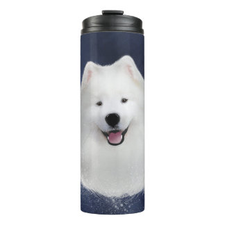 Teddy de Samojeed Thermosbeker