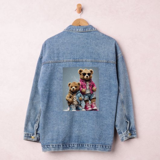 Teddy Duo Denim Jas Denim Jacket (Hangar)