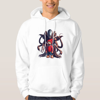 Teddy en Alien 004 Hoodie