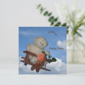 Teddy en voyage - Carte (Debout devant)