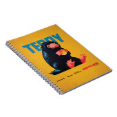 Teddy  Graphic Notitieboek (Rechterzijde)