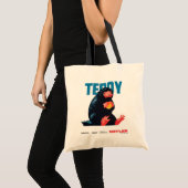 Teddy Graphic Tote Bag (Voorkant (product))
